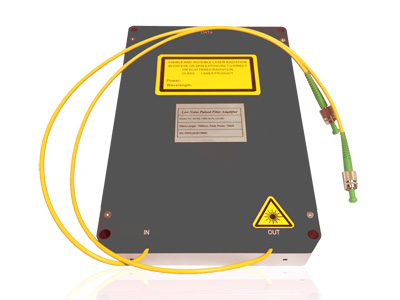 Amplificateur à fibre de gain élevé, bande C pour les très faibles signaux (monomode, maintien de polarisation)